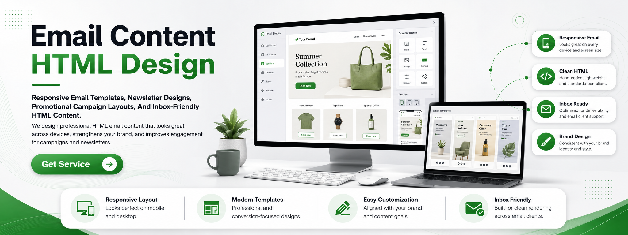 Email Content HTML Design