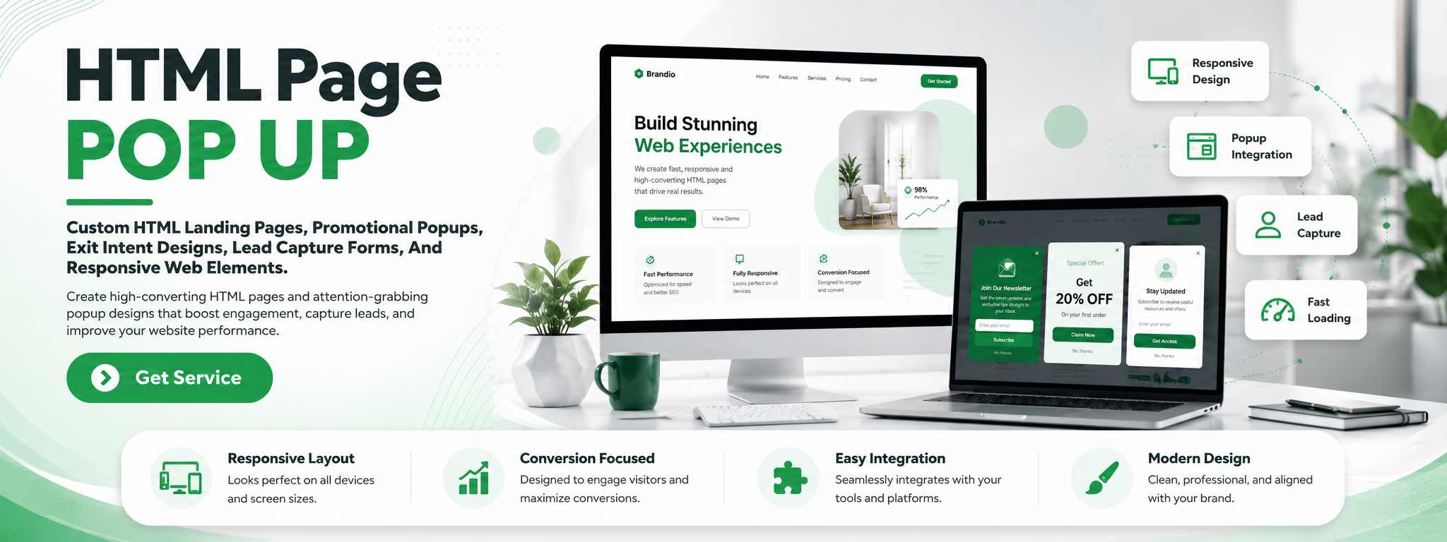 HTML Page / POP UP