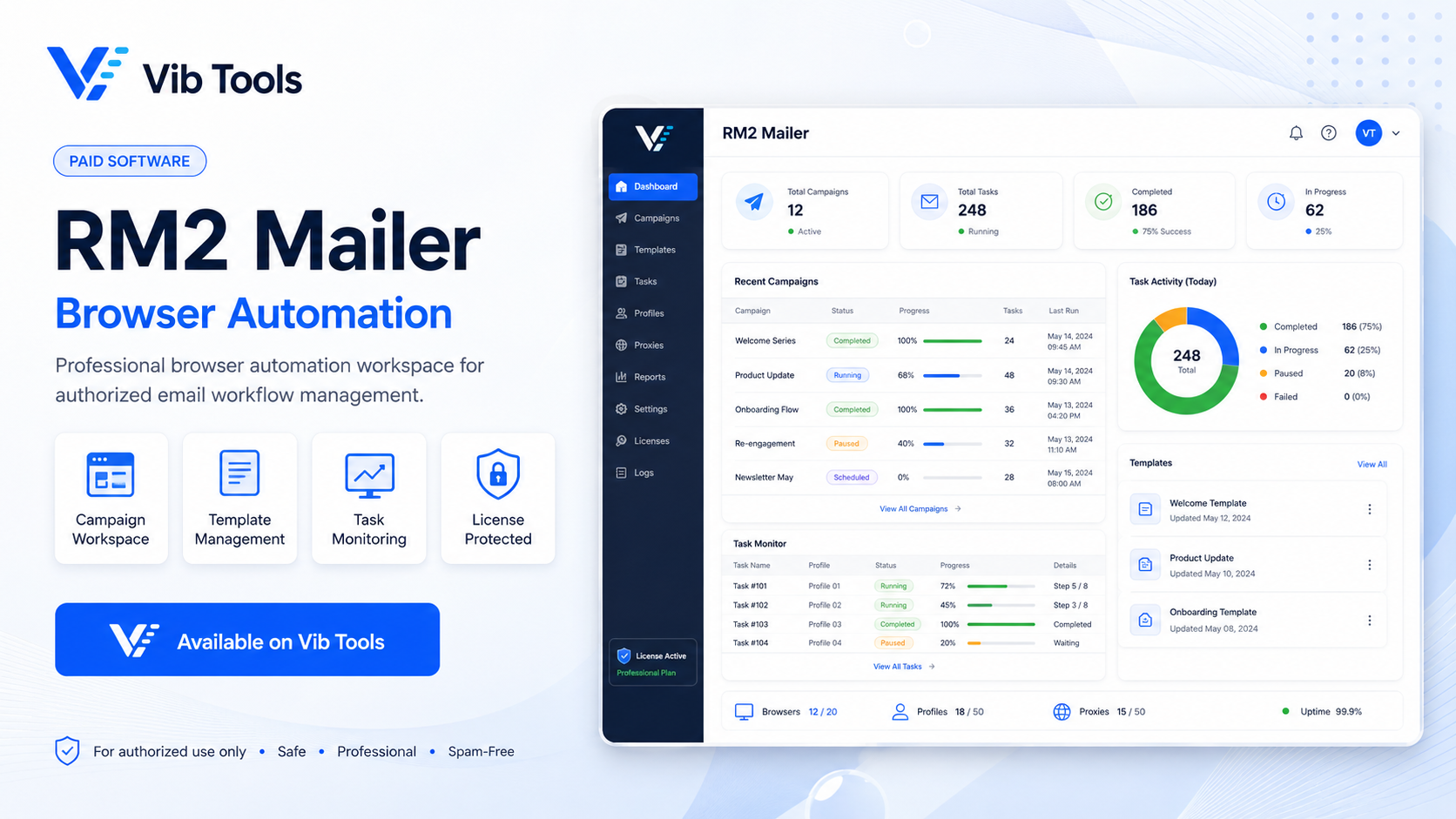 RM2 Mailer (Browser Automation)