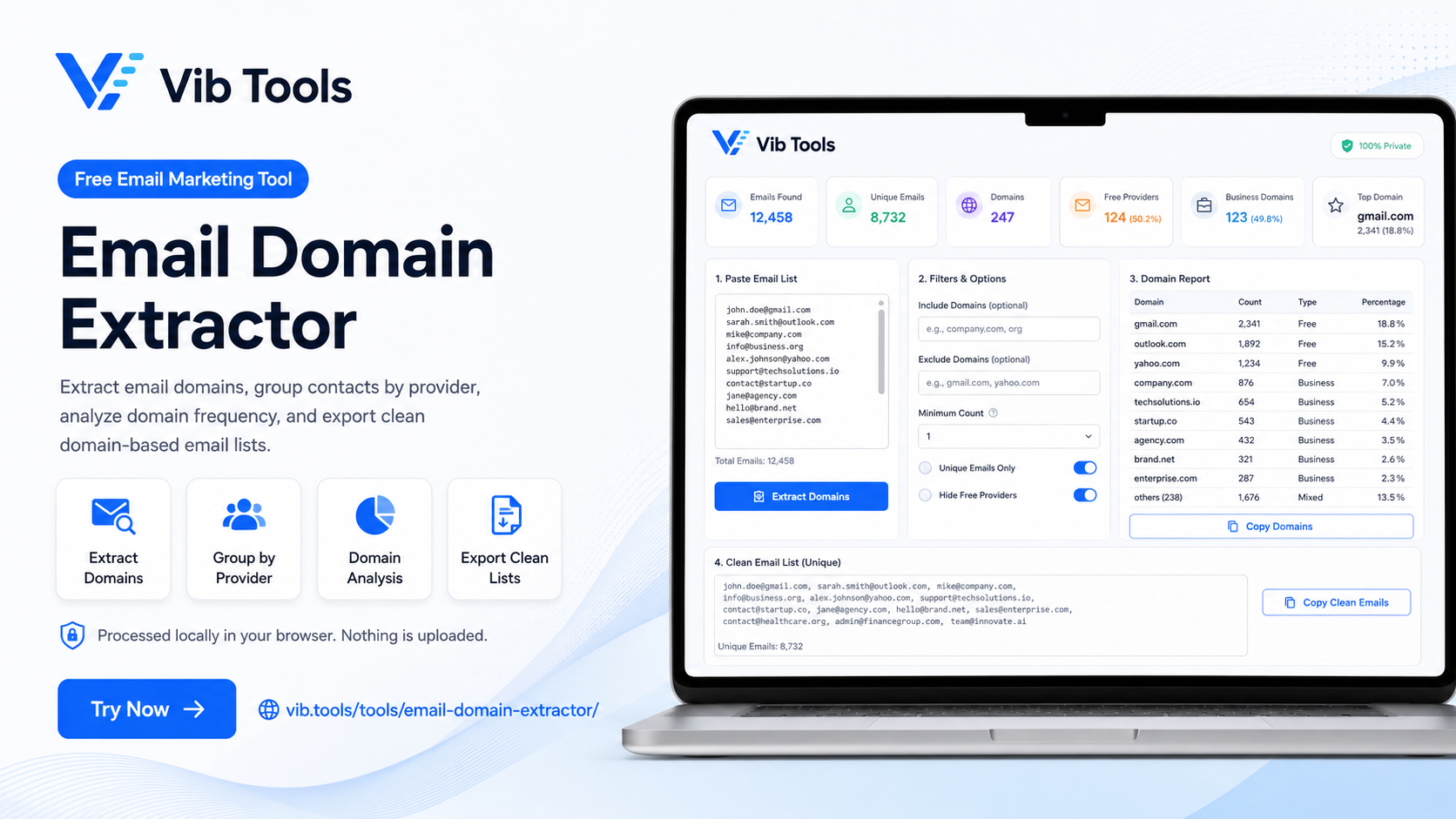 Email Domain Extractor