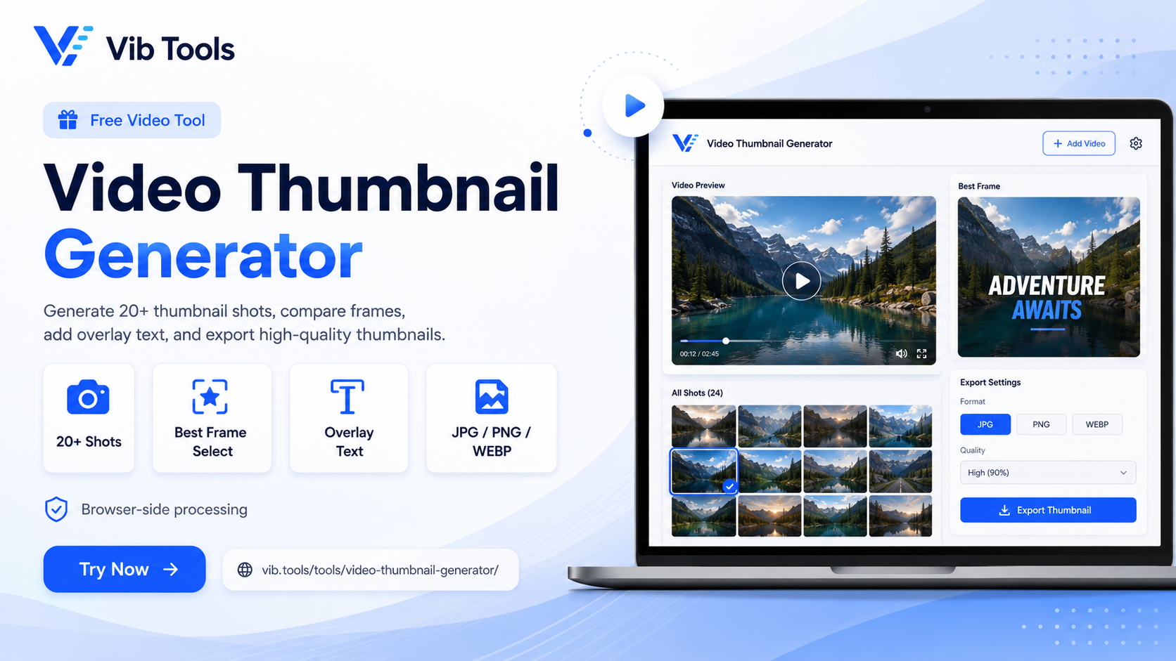 Video Thumbnail Generator